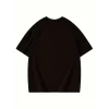 Thousand Ön Arka Baskılı Oversize Bisiklet Yaka T-shirt - Siyah