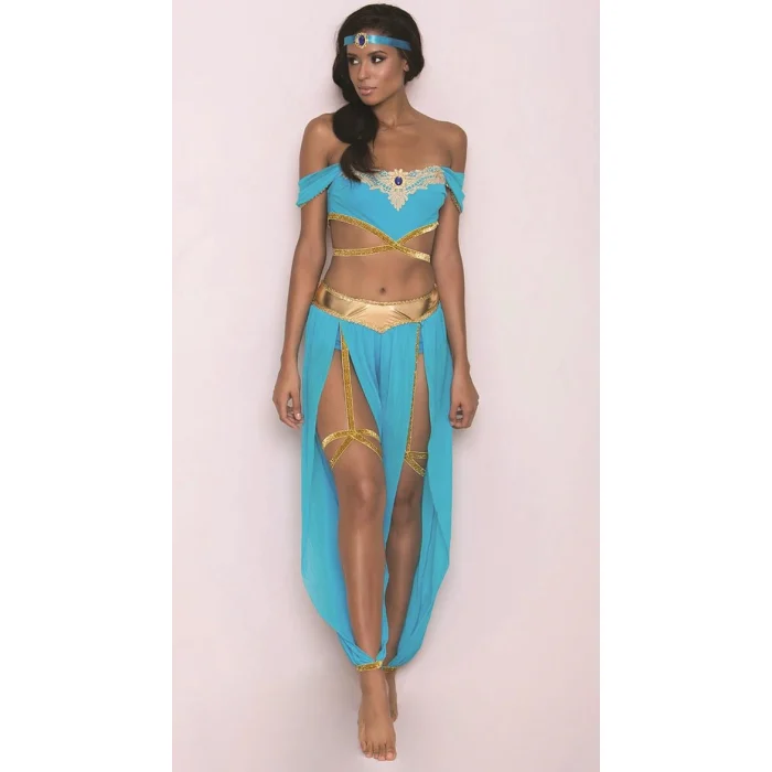 Luz&Pos Arias Closet Fantezi Mavi Dansöz Kostümü