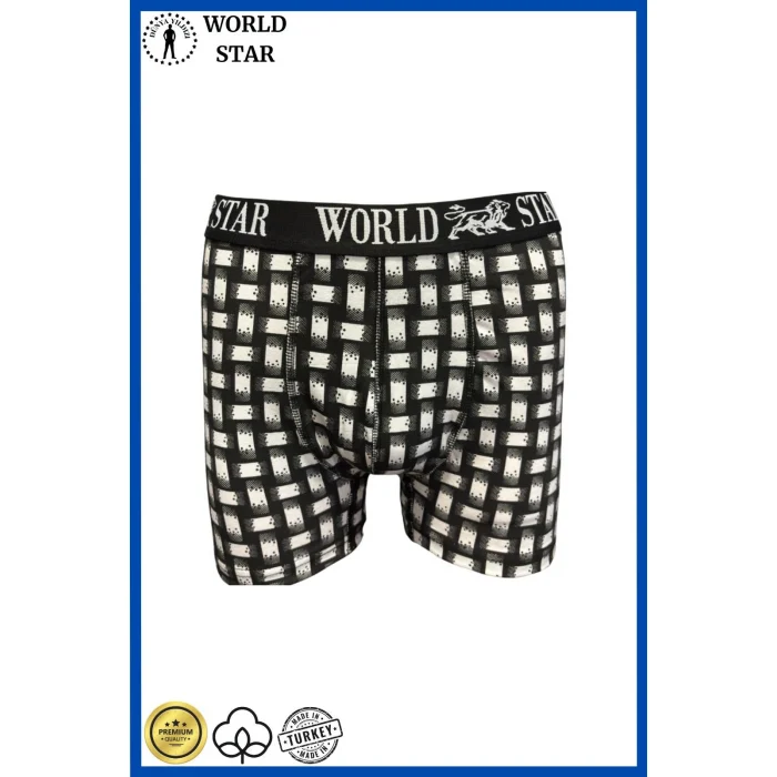 Luz&Pos Arias Closet Likralı Pamuklu Renkli Erkek Boxer