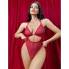 Luz&Pos Arias Closet Kırmızı Transparan Fantezi Babydoll