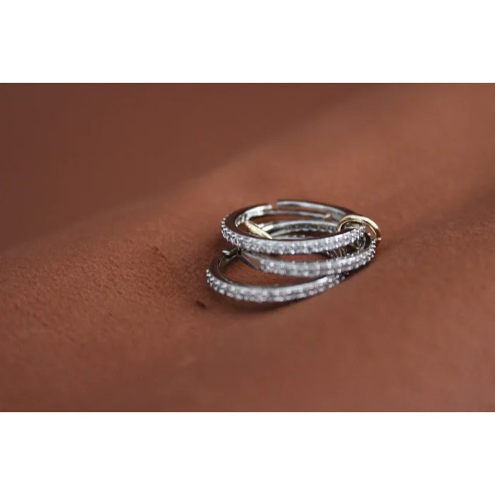 Shyla 3lü Zirkon Taşlı Bijuteri Yüzük