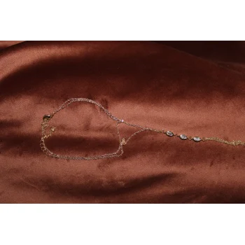 Shyla Gold Markiz Kesim Taşlı Sahmeran