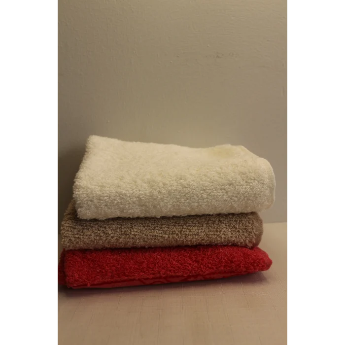 Durul 30X50 Ece Bukle Jakarlı 3lü Havlu