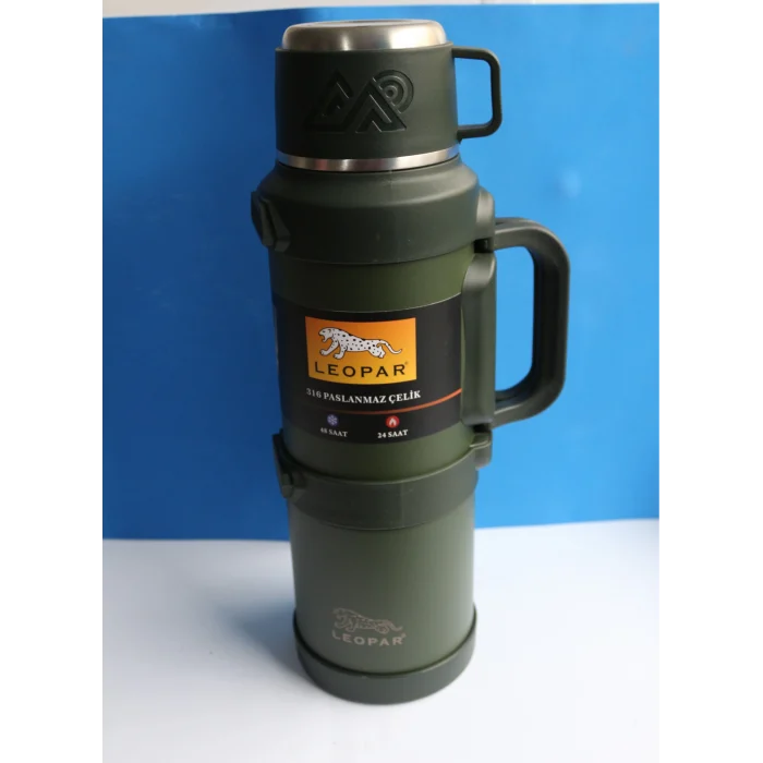 Leopar Çelik Kamp Termosu 2.5 Litre YK1421