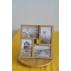 Ahşap Resim Çerçevesi 4Lü 10X15