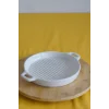 Ecr Seramik Yuvarlak Izgara Fırın Kabı 21cm