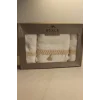 İpekçe Havlu Set 3lü Aden Kutulu 30X50