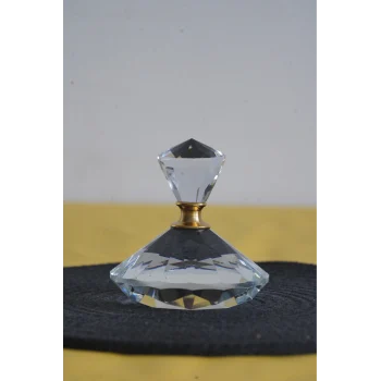 Elmas Parfüm Şişesi Gold