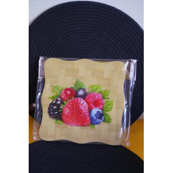 Kare Nihale Meyve Desen