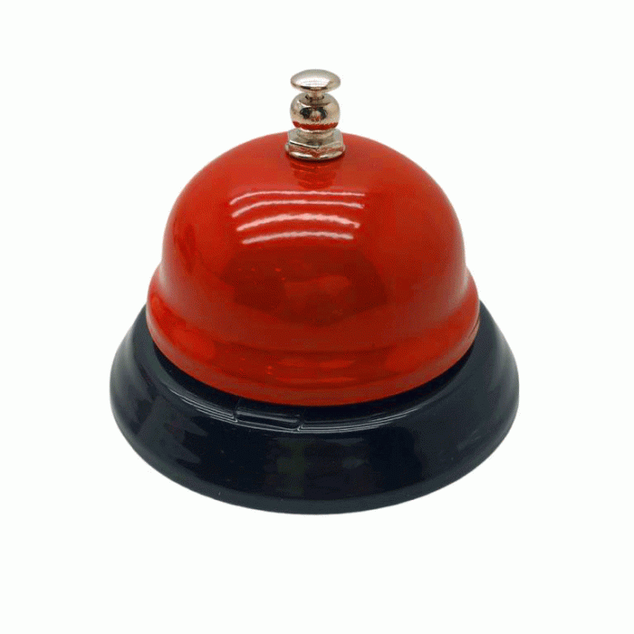 Basmalı - Küçük Restorant Otel Zili Çap = 6.4cm Boy = 5.4cm