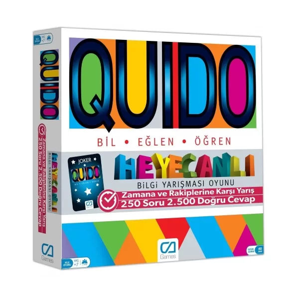 078 Caoyn-5046 Quıdo Board Game