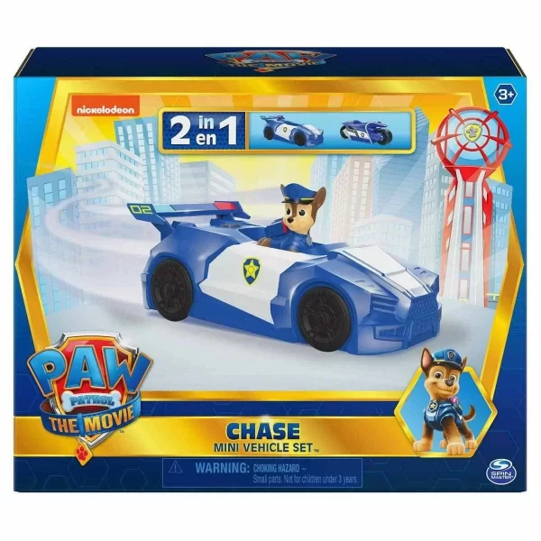 1033536 Paw Patrol Chasein Araç Seti 2si1arada 1 Figür+2 Araç