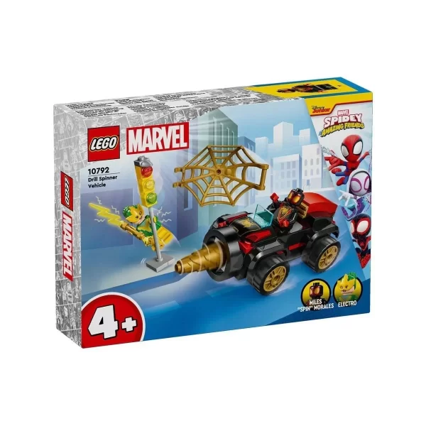 10792 Lego Marvel Spidey - Spidey Drill Spinner  58 Parça +4 Yaş