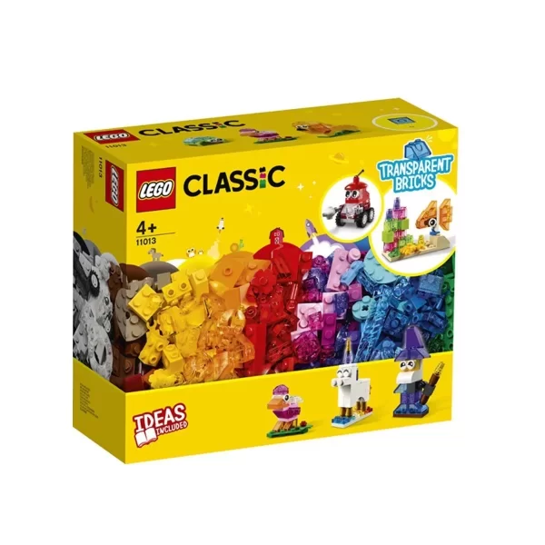 11013 Lego Classic Yaratıcı Şeffaf Yapım Parçaları 500 Parça +4 Yaş