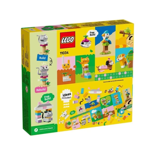 11034 Lego® Classic Yaratıcı Evcil Hayvanlar 450 Parça +5 Yaş