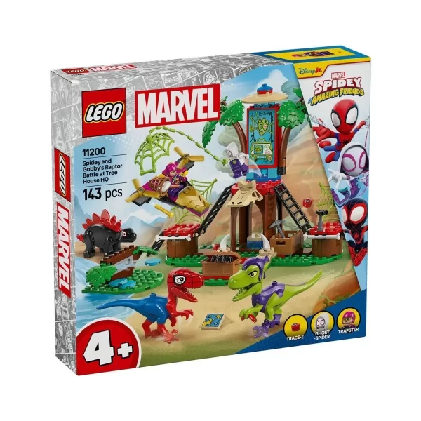 11200 Lego Marvel - Spidey Ağaç Ev Karargahında Savaş 143 Parça +4 Yaş