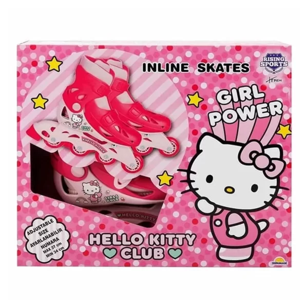 3059 Hello Kitty 4 Teker Paten 34-37