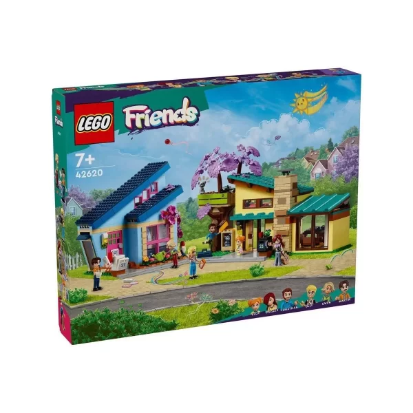 42620 Lego® Friends Olly Ve Paisleynin Aile Evleri 1126 Parça +7 Yaş