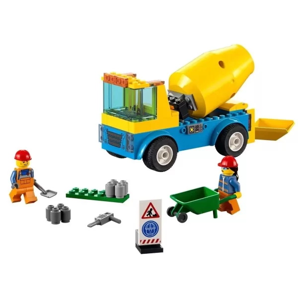 60325 Lego City - Beton Mikseri 85 Parça +4 Yaş