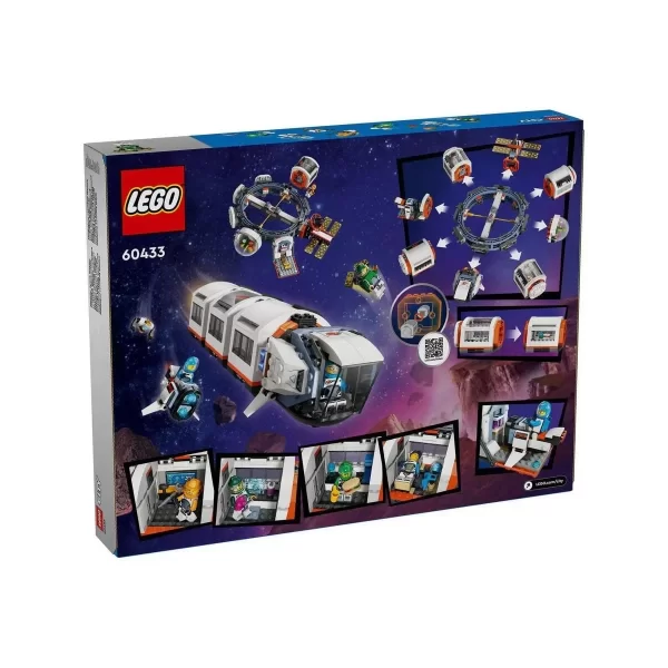 60433 Lego City Modüler Uzay İstasyonu 1097 Parça +7 Yaş