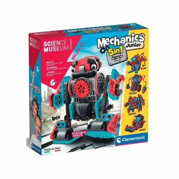 61360tr Mechanics Junior Hareketli Robotlar 5in1 +6 Yaş