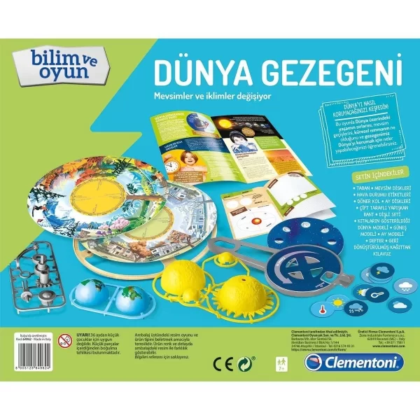 64962 Bilim Ve Oyun - Dünya Gezegeni +8 Yaş