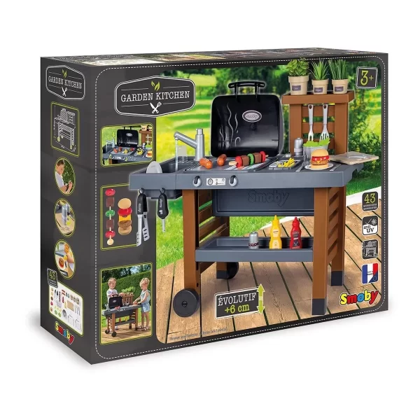 7600312004 Smoby Garden Kitchen Bahçe Mutfağı Oyun Seti