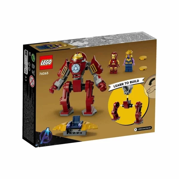 76263 Lego Marvel Iron Man Hulkbuster Thanosa Karşı 66 Parça +4 Yaş