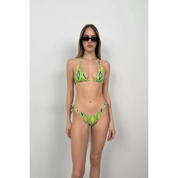 Baskılı Bikini Takım