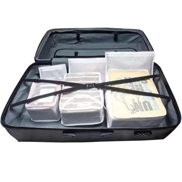 Bavul İçi Düzenleyici Valiz  Organizer 6 Lı Set - Çizgili