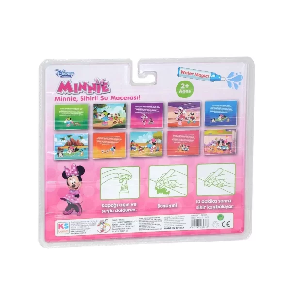 Bk008 Gepettoys, Minnie Sihirli Boyama Kitabı