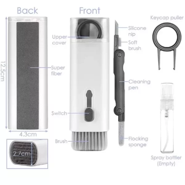 Çok Fonksıyonlu 7 In 1 Aırpods Klavye Ekran Kulaklık Temızleme Kıtı