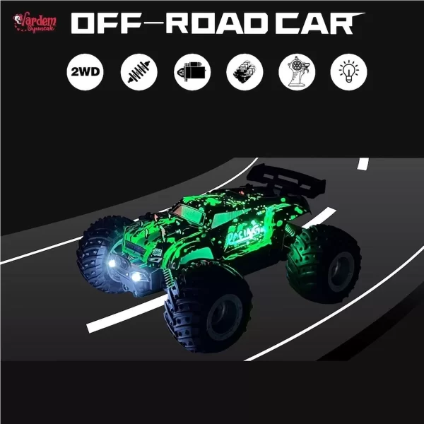 Ds-1258a Uzaktan Kumandalı Full Fonksiyon 2.4g 1:18 Şarjlı High Off Road Araba