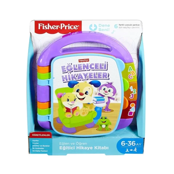 Frc73 Fisher-price® Eğitici Hikaye Kitabı / Türkçe / Eğlen Ve Öğren