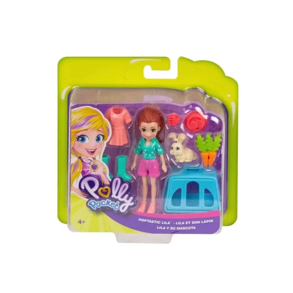 Gdm11 Polly Pocket Ve Hayvan Dostu Oyun Seti / +4 Yaş