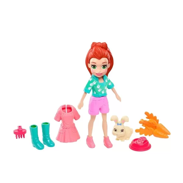 Gdm11 Polly Pocket Ve Hayvan Dostu Oyun Seti / +4 Yaş