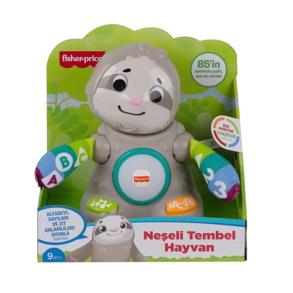 Ghy93 Fisher-price® Linkimals Neşeli Tembel Hayvan /türkçe