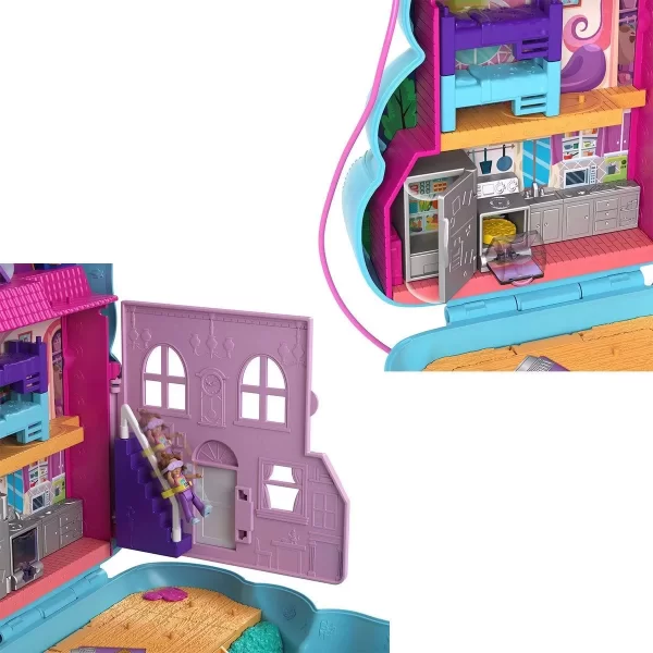 Gkj63 Polly Pocket Çanta Olabilen Micro Oyun Setleri / +4 Yaş