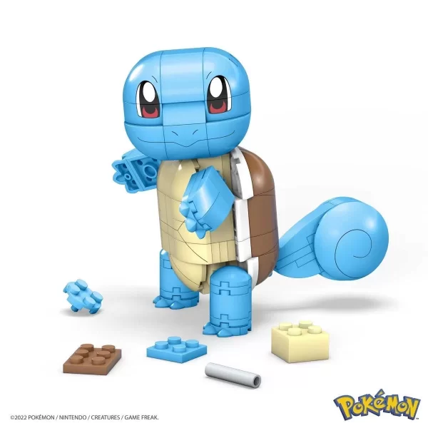 Gyh00 Mega™ Pokémon™ Squirtle - Yap Ve Oyna Figürler 199 Parça +7 Yaş