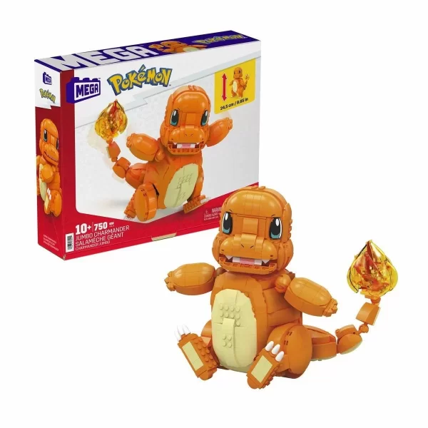 Hhl13 Mega™ Pokémon™ Jumbo Charmander 750 Parça +10 Yaş