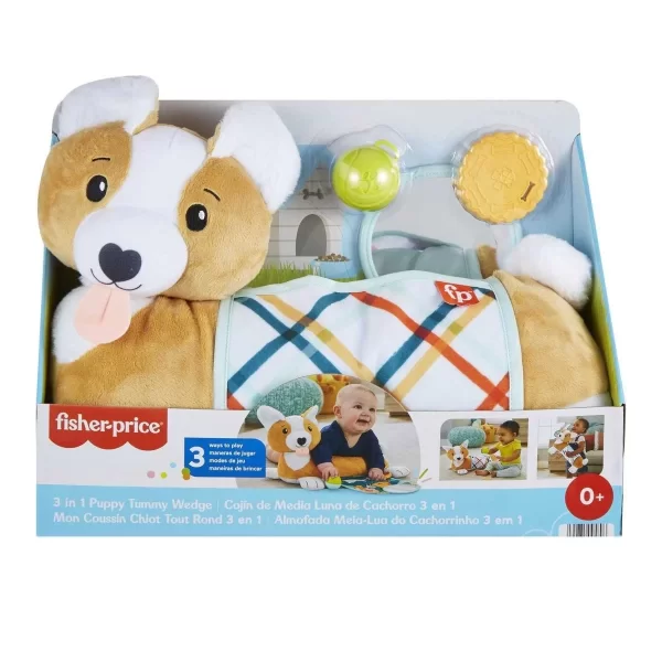 Hjw10 Fisher Price 3ü1 Arada Köpekçik Uzanma Yastığı