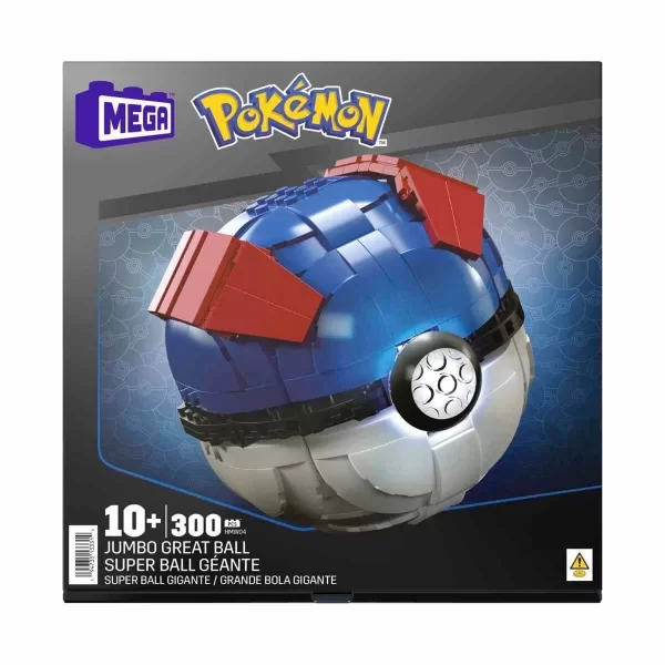 Hmw04 Mega Pokémon™ Jumbo Pokeball 299 Parça +10 Yaş