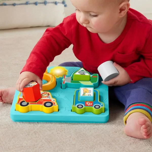 Hrp31 Fisher-price Şekiller Ve Sesler Puzzle