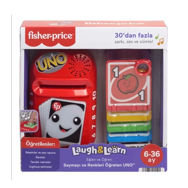 Hwh16 Fisher-price Lnl Saymayı Ve Renkleri Öğreten Uno