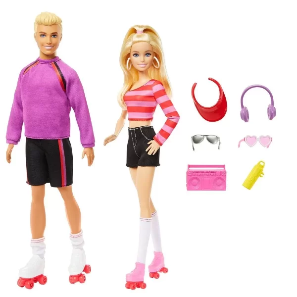 Hxk90 Barbie Ve Ken 65. Yıl 2li Parti Bebekler