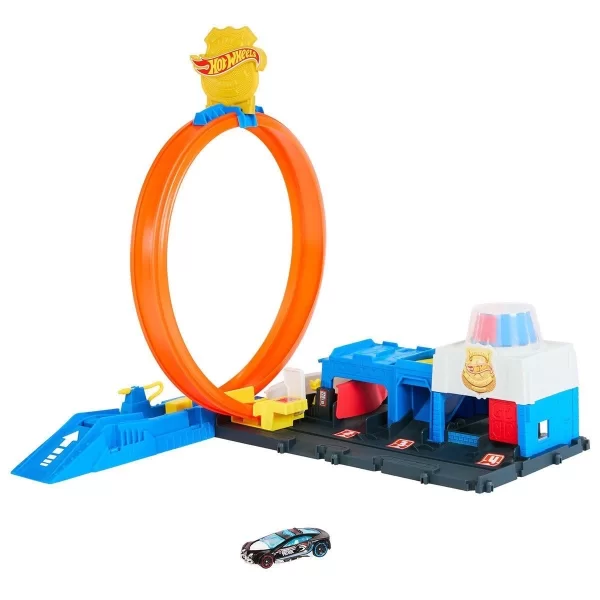 Jbm71 Hot Wheels Polis İstasyonu Oyun Seti