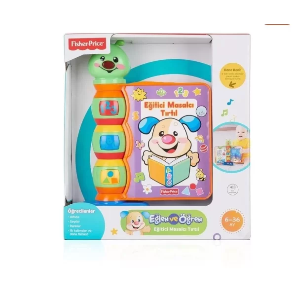 N3835 Fisher-price® Eğlen Ve Öğren Eğitici Masalcı Tırtıl / Türkçe / +6 Ay