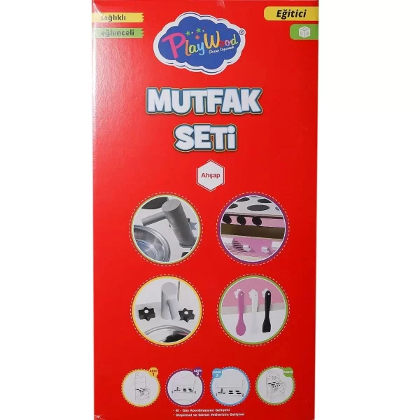 Ony-408 Ahşap Mutfak Seti -onyıl Oyuncak