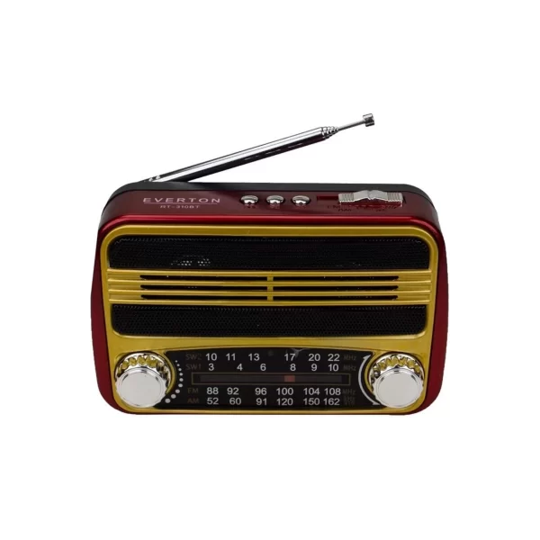 Rt-310 Bluetoothlu Nostaljik Radyo Usb Mp3 Player