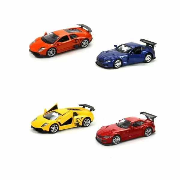 Tın-80133-12 Çekbırak 1:36 Die Cast Spor Araba - Vardem Oyuncak